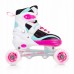 Роликовые коньки SportVida 4 в 1 SV-LG0033 Size 39-42 White/Pink/Blue