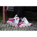 Роликовые коньки SportVida 4 в 1 SV-LG0033 Size 39-42 White/Pink/Blue