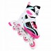 Роликовые коньки SportVida 4 в 1 SV-LG0033 Size 39-42 White/Pink/Blue