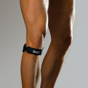 Бандаж на коліно SELECT Knee-strap (010) чорний, one size Бандаж на коліно SELECT Knee-strap (010) чорний, one size