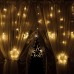 Гирлянда бахрома уличная (наружная) Springos 2 м 138 LED CL4013 Warm White