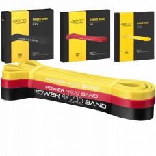 Еспандер-петля 4FIZJO Power Band 2-17 кг гума для фітнесу та спорту, набір 3 шт Mix (P-5907222931837)