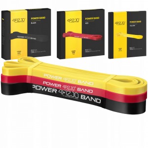 Эспандер-петля 4FIZJO Power Band 2-17 кг резина для фитнеса и спорта, набор 3 шт Mix (P-5907222931837)