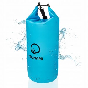 Гермомешок TSUNAMI Dry Pack 30 л водозащитный Sky Blue