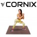 Мат-пазл (ласточкин хвост) Cornix Mat Puzzle EVA 120 x 120 x 1 cм XR-0238 Braun