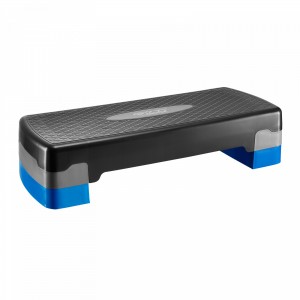Степ-платформа 2-ступенчатая 4FIZJO 69 х 28 х 10-15 см Black/Blue Степ-платформа 2-ступенчатая 4FIZJO 69 х 28 х 10-15 см Black/Blue
