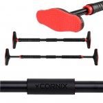 Турнік розсувний Cornix Pro 100-150 см XR-0285 Black/Red