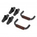 Упори для віджимань Cornix Push-up Bars XR-0168 Black/Orange