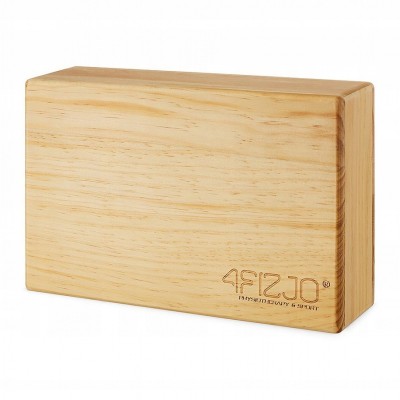 Блок для йоги 4FIZJO дерев'яний 22 x 14.5 x 7.2 см (P-5907739313409)