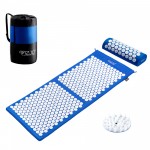 Килимок акупунктурний з валиком 4FIZJO Classic Mat XL Аплікатор Кузнєцова 4FJ0085 Blue/White