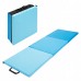 Мат гімнастичний складаний 4FIZJO 180 x 60 x 5 см Blue/Sky Blue (P-5907739319685)