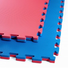 Мат-пазл (ласточкин хвост) 4FIZJO Mat Puzzle EVA 100 x 100 x 2 cм Blue/Red (P-5907739310002)