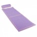 Килимок акупунктурний з валиком SportVida Аплікатор Кузнєцова 130 x 50 см SV-HK0411 Purple/Purple