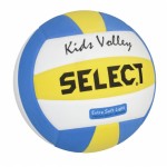 М’яч волейбольний SELECT Kids Volley (329) блак/біл/жовтий, 4