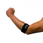 Бандаж на лікоть SELECT Tennis, golf and mouse elbow support (010) чорний, one size