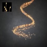 Гирлянда "Охапка струн", "Luca", 3м, цвет теплый белый