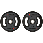 Олимпийские диски Hammer PU Weight Discs 2*15 kg 4709