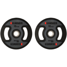 Олімпійські диски Hammer PU Weight Discs 2*15 кг 4709