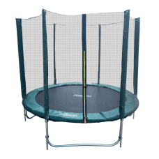 Батут KIDIGO 244 см с сеткой и стремянкой Батут KIDIGO 244 см с сеткой и стремянкой