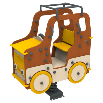 Качалка на пружині Kidigo Джип 123271<br /> 