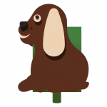 Дитяча урна Kidigo Собачка 12628