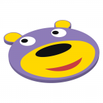 Детский коврик Мишка KIDIGO