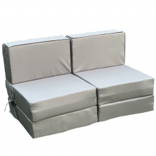 Безкаркасний Диван-ліжко (з системою обєднання 2х крісел) KIDIGO Безкаркасний Диван-ліжко (з системою обєднання 2х крісел) KIDIGO