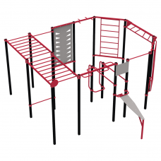 Спортивный комплекс Kidigo WorkOut 4 21241 Спортивный комплекс Kidigo WorkOut 4 21241