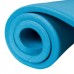 Антискользящий коврик для упражнений inSPORTline Fity толстый и мягкий 140x61x1,5 cm - цвет синий
