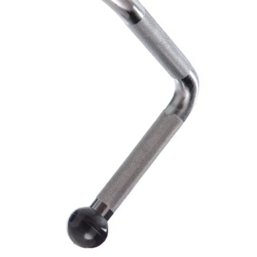 Ручка для нижней тяги York Fitness Multi-Purpose многофункциональная с резиновыми наконечниками, хром