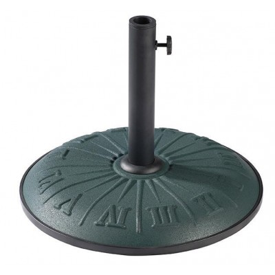 Подставка для зонта Time Eco TE-С2-15 бетонная круглая зеленая, 15 кг