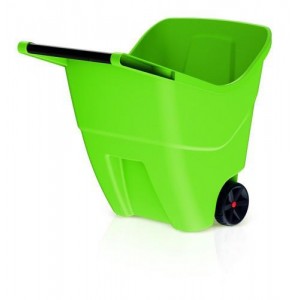 Садовая пластиковая тележка PROSPERPLAST LOAD & GO II, 85 л - оливковая