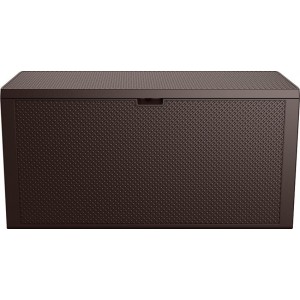 Ящик для хранения Keter Emily Box 270 л, коричневый