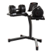 Гантели Hammer Cleverlock Dumbbell Beast 2 х 20 кг со стойкой 6777