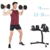 Гантели Hammer Cleverlock Dumbbell Beast 2 х 20 кг со стойкой 6777