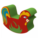 Качалка Петух KIDIGO 44030