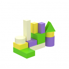 Констурктор Гра 12 елементів KIDIGO Констурктор Гра 12 елементів KIDIGO