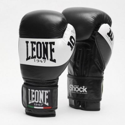 Боксерские перчатки Leone Shock Black 10 ун.