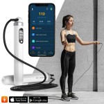 Умная скакалка с bluetooth inSPORTline Jumpsmart - белый