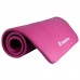 Антискользящий коврик для упражнений inSPORTline Fity толстый и мягкий 140x61x1,5 cm - цвет фиолетовый