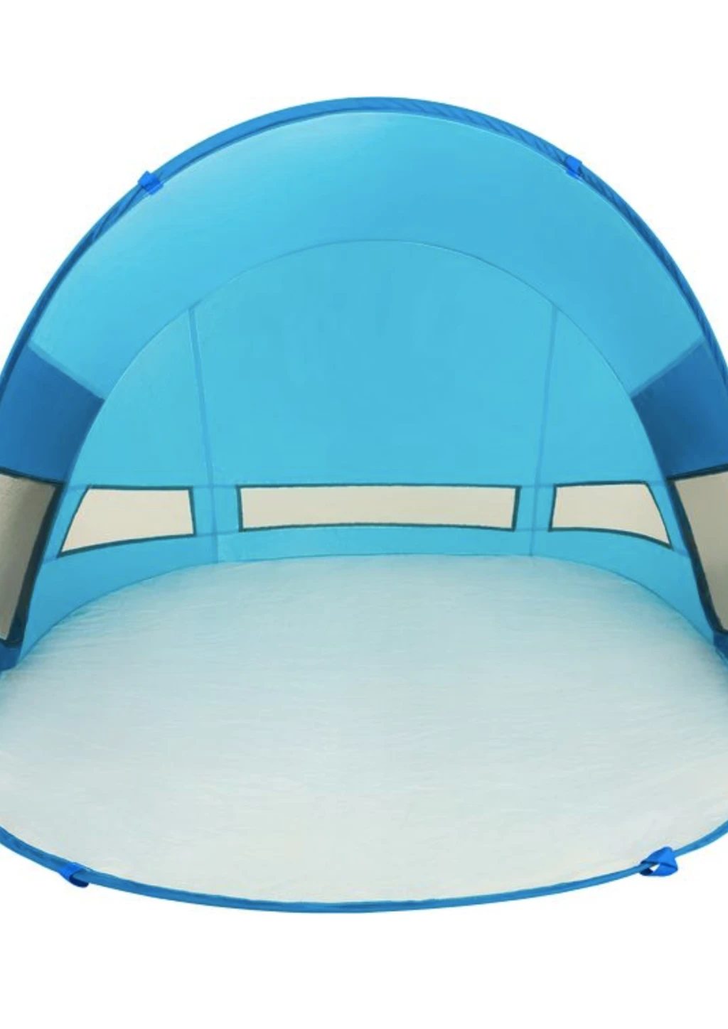 Самораскладная палатка-тент Outtec с окошком голубой