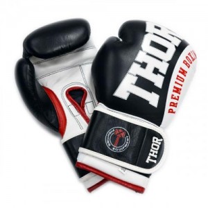 Перчатки боксерские THOR SHARK 16oz /черные Перчатки боксерские THOR SHARK 16oz /черные