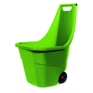 Садовая пластиковая тележка PROSPERPLAST LOAD & GO, 55 л - оливковая