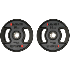 Олімпійські диски Hammer PU Weight Discs 2*25 кг 4711