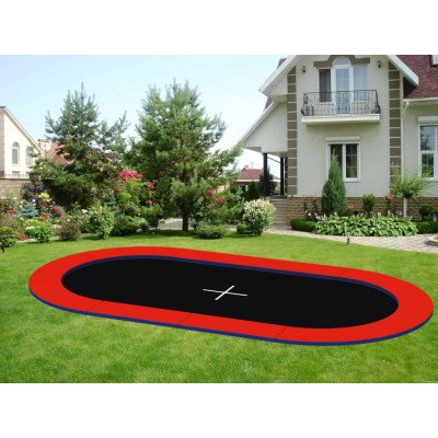 Ґрунтовий батут KIDIGO Oval 4,4х2,4 222707