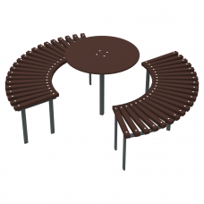 Лавка Сонце зі столиком KIDIGO Лавка Сонце зі столиком KIDIGO