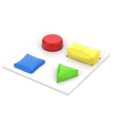 Игровой мягкий набор Сортер Геометрии KIDIGO