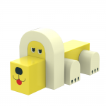 Игровой мягкий набор Львенок KIDIGO