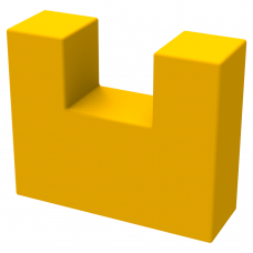 Стійка Спорт 60х60х20 KIDIGO