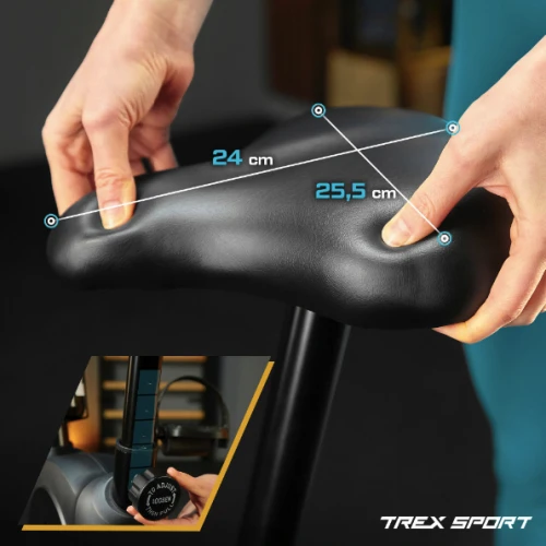 Велотренажер Trex Sport TX-350MB RIZE магнитный серый